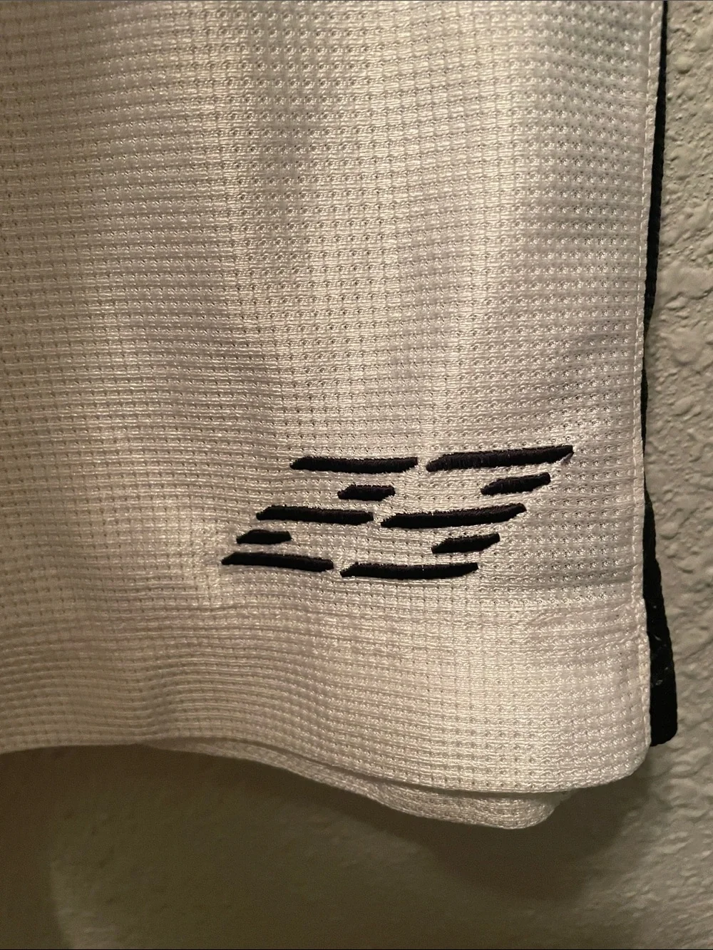 Vintage Jordan Men’s Sleeveless Basketball Jersey White Black and gold